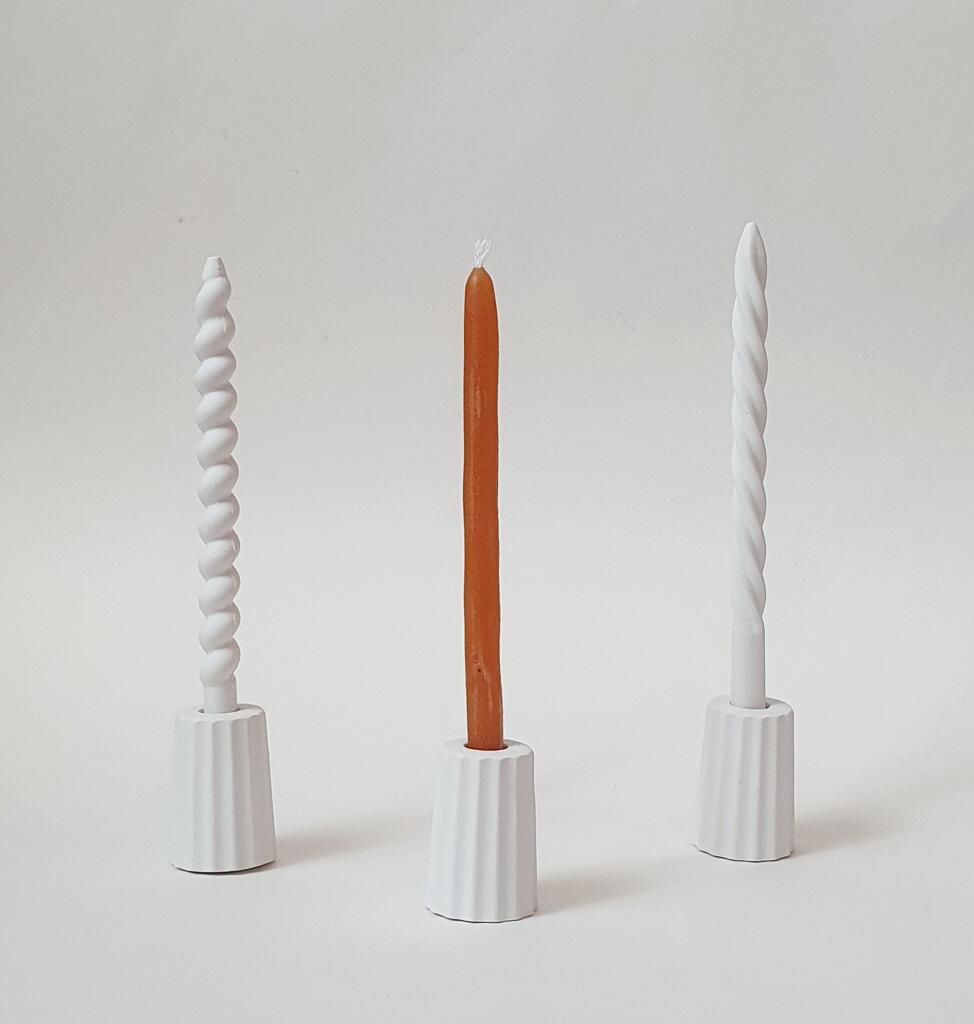 Силиконовая форма бентосвечи моно