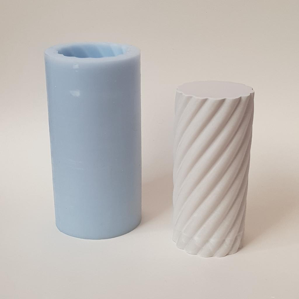 Силиконовая форма Свеча Зефирка