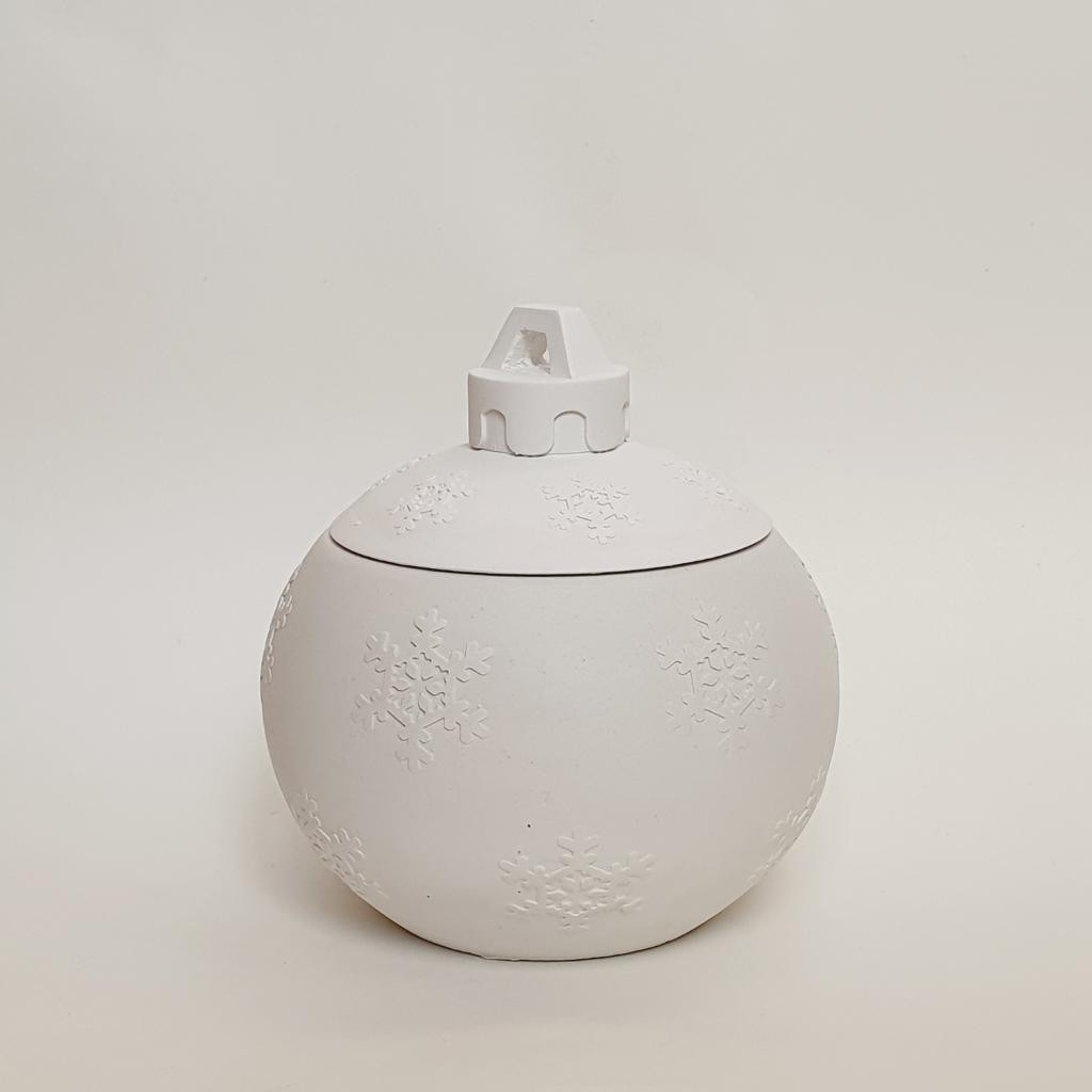 Силиконовая форма Новогодний шар 114