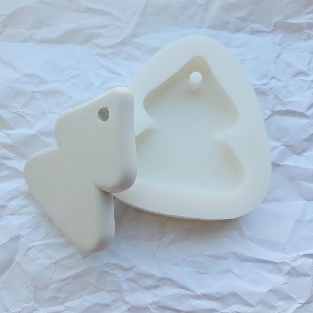 Силиконовая форма саше Елочка объемная