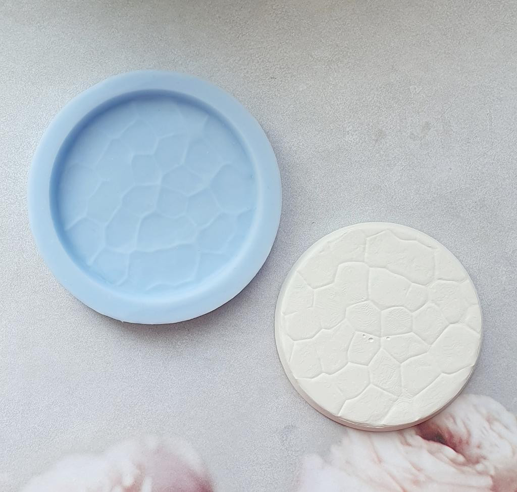 Силиконовая форма Поднос Камни