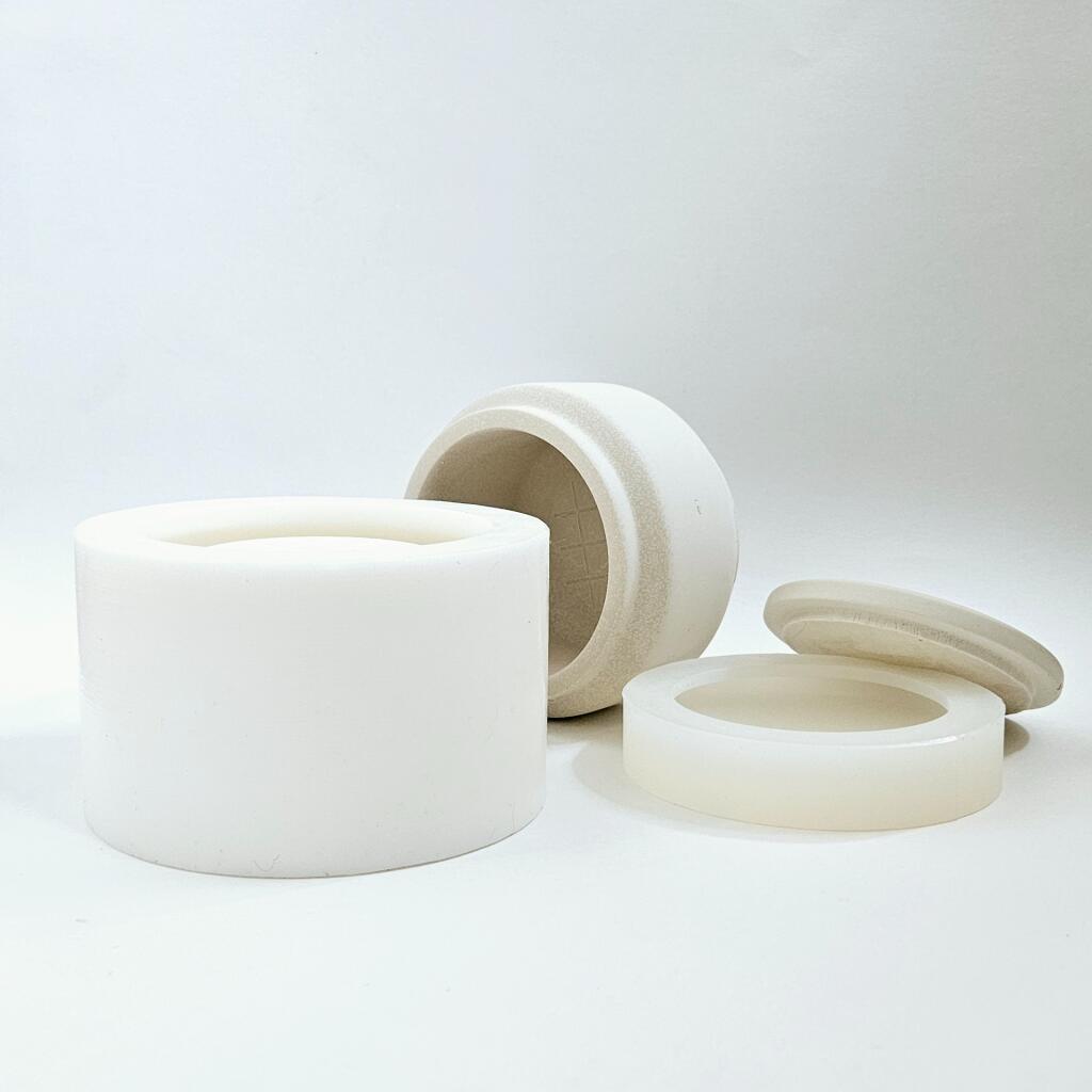 Силиконовая форма стакан Мягкий бочонок S