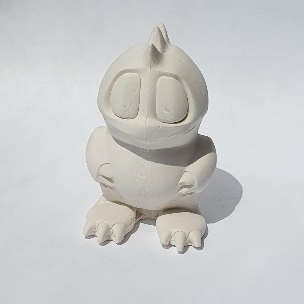 Раскраска из гипса Динозавр