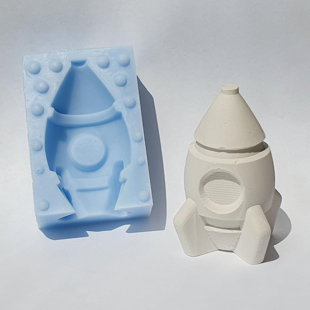 Силиконовая форма Ракета