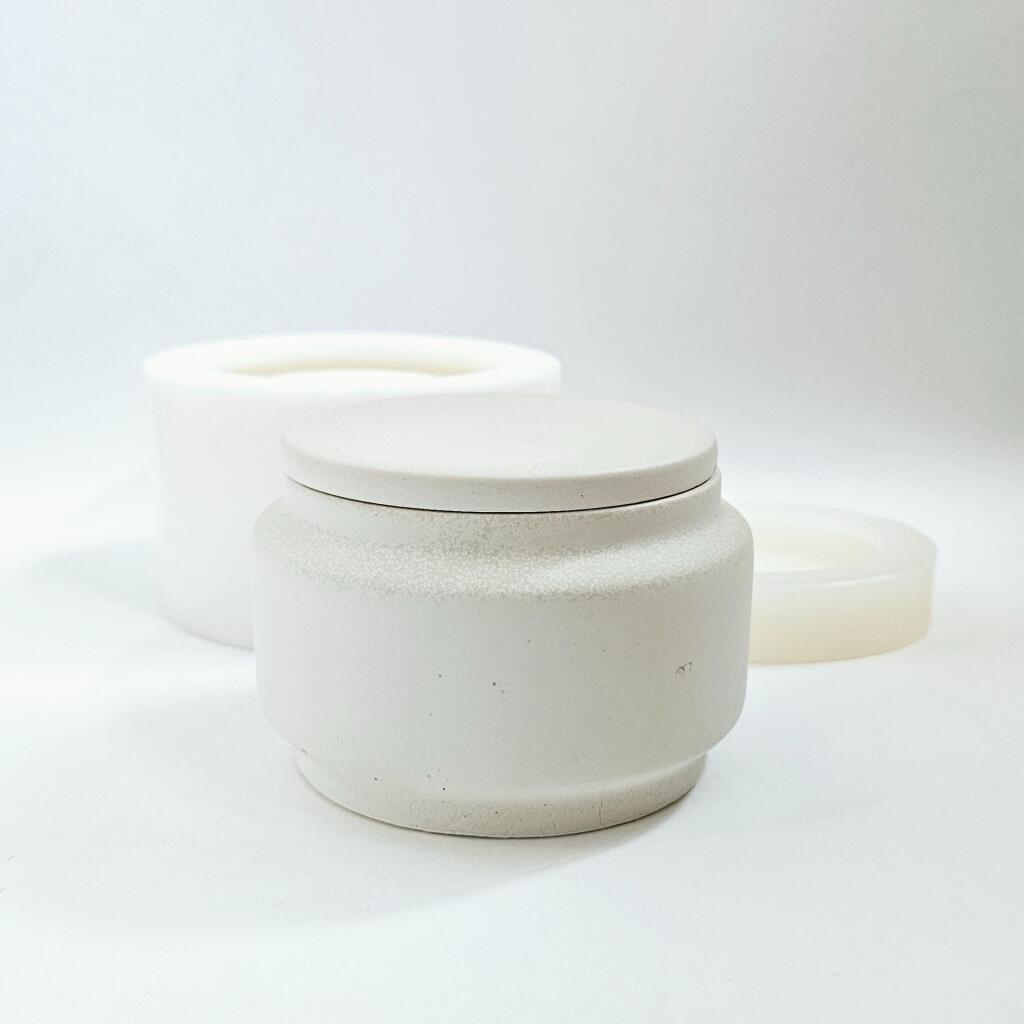 Силиконовая форма стакан Мягкий бочонок S