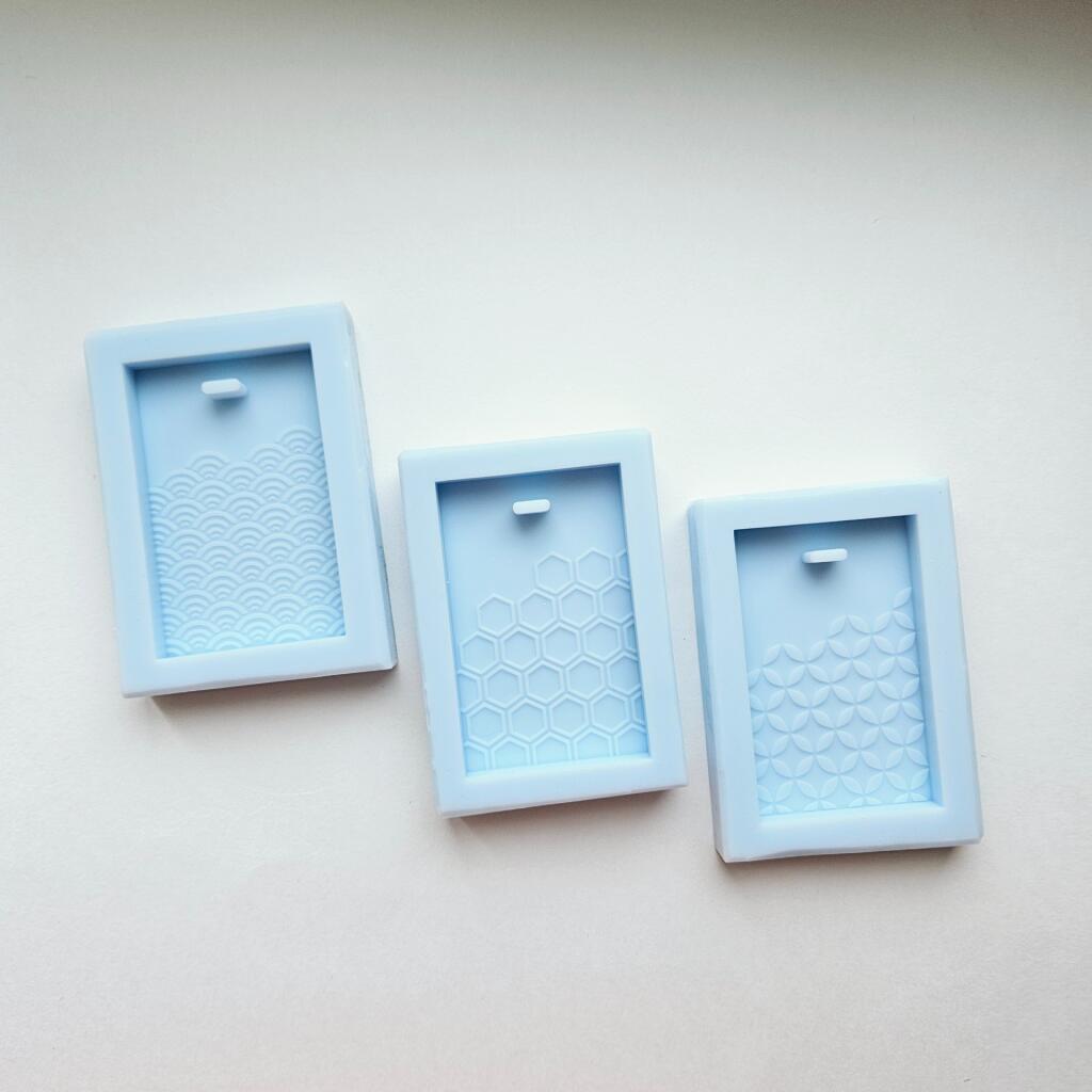 Силиконовая форма саше Узоры