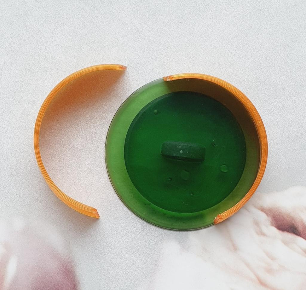 Модель для заливки силиконом удлиненный Котелок с крышкой