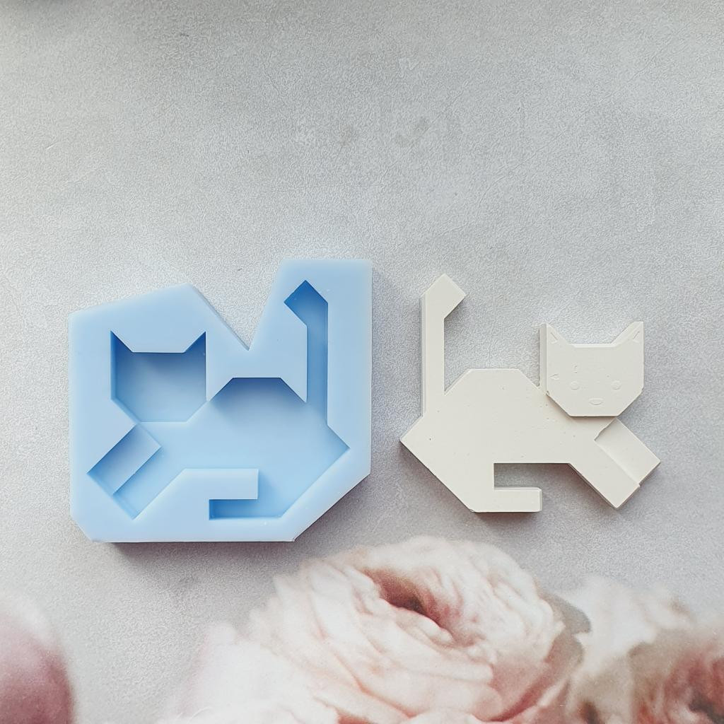 Силиконовая форма Мозаика котята