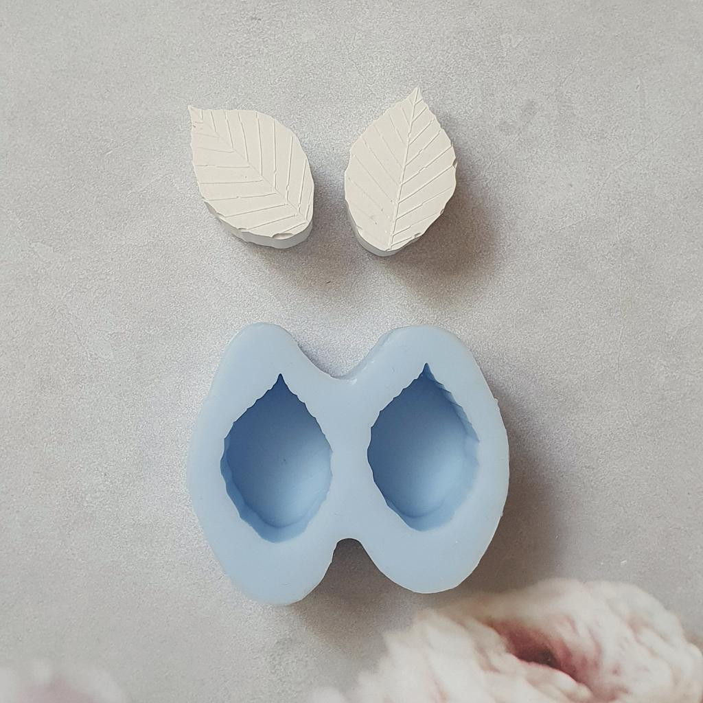 Силиконовая форма Листики простые