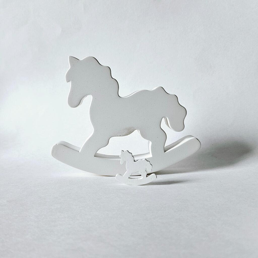Силиконовая форма Лошадка-качалка мини