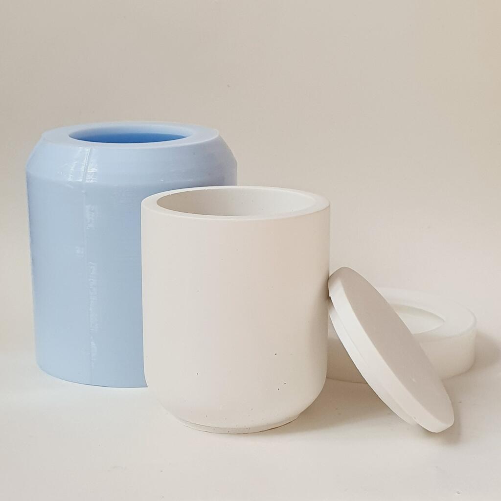 Силиконовая форма стакан Округлый 200