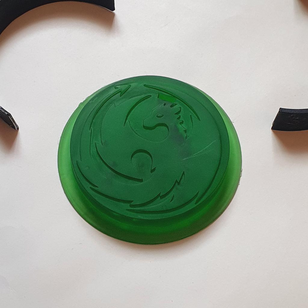 Модель (набор) для силикона саше Силуэт дракона