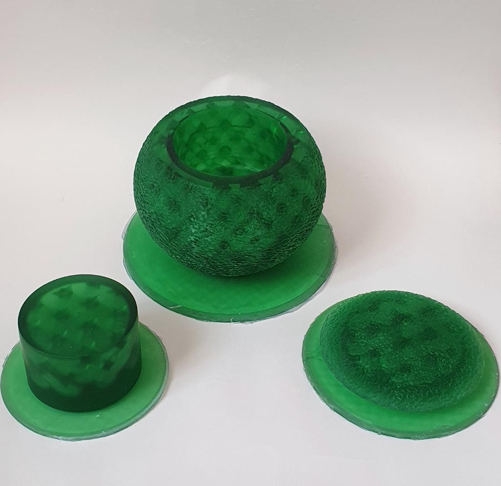 Модель (набор) для заливки силикона Шар Каракуль 68