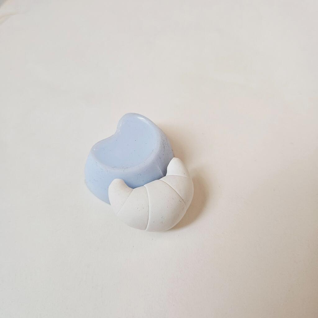 Силиконовая форма Круассан мини