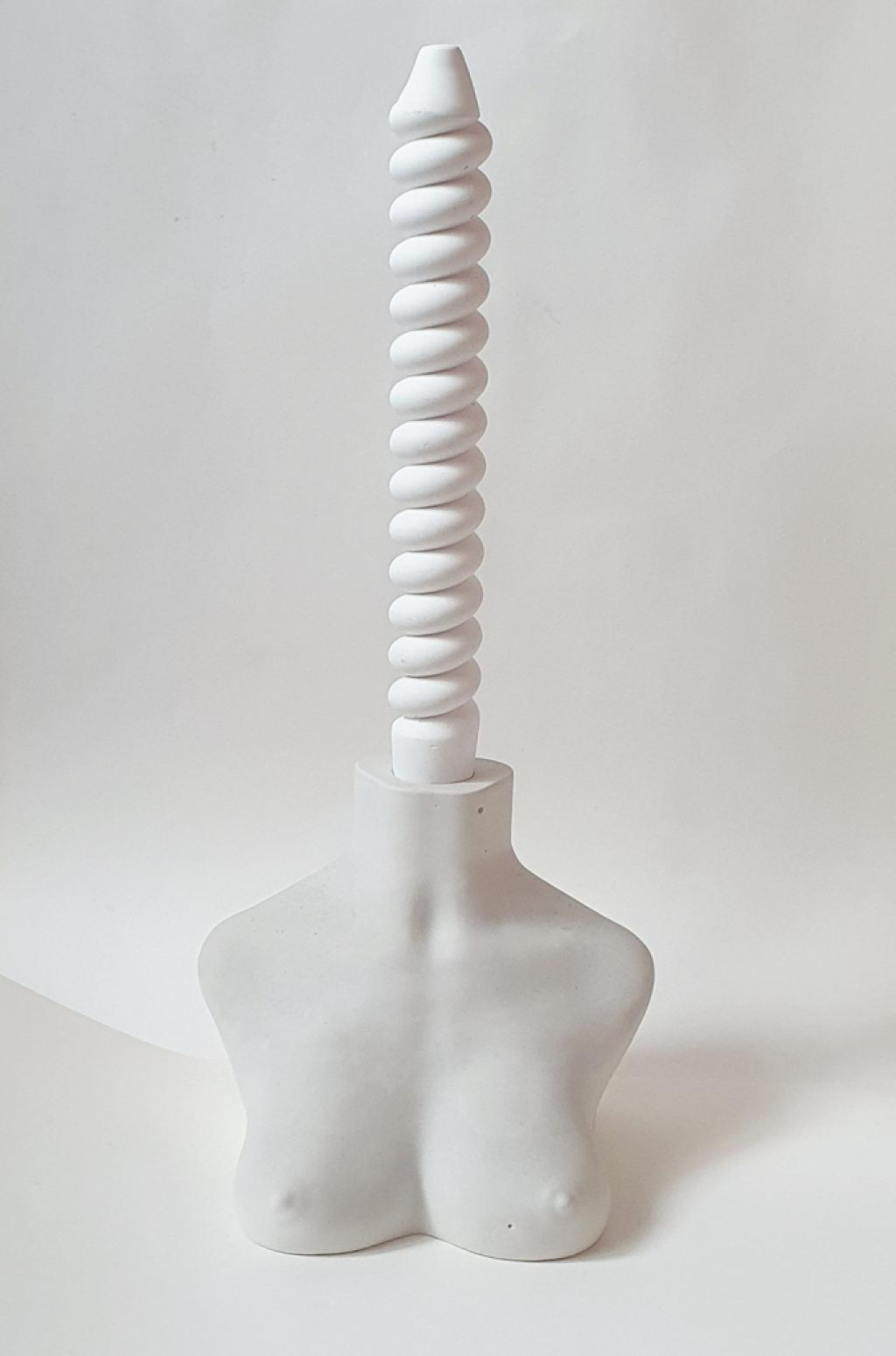 Силиконовая форма подсвечник (держатель) Девушка