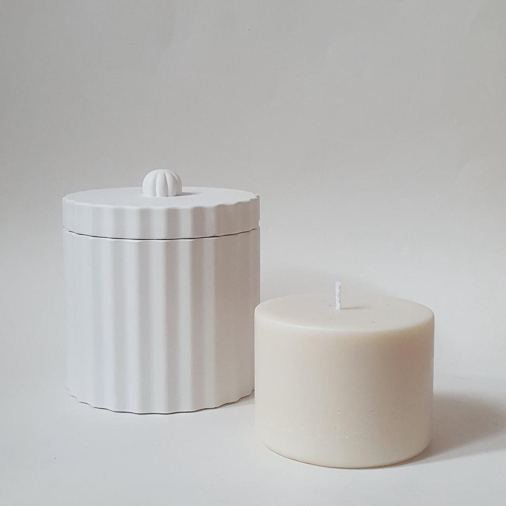 Силиконовая форма стакан полоски Волна 180