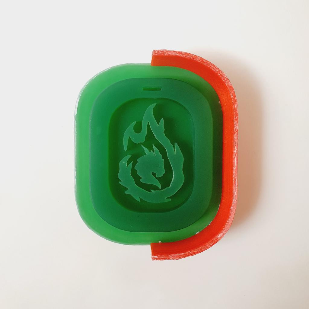 Модель (набор) для силикона Парящий (плавающий) дракон