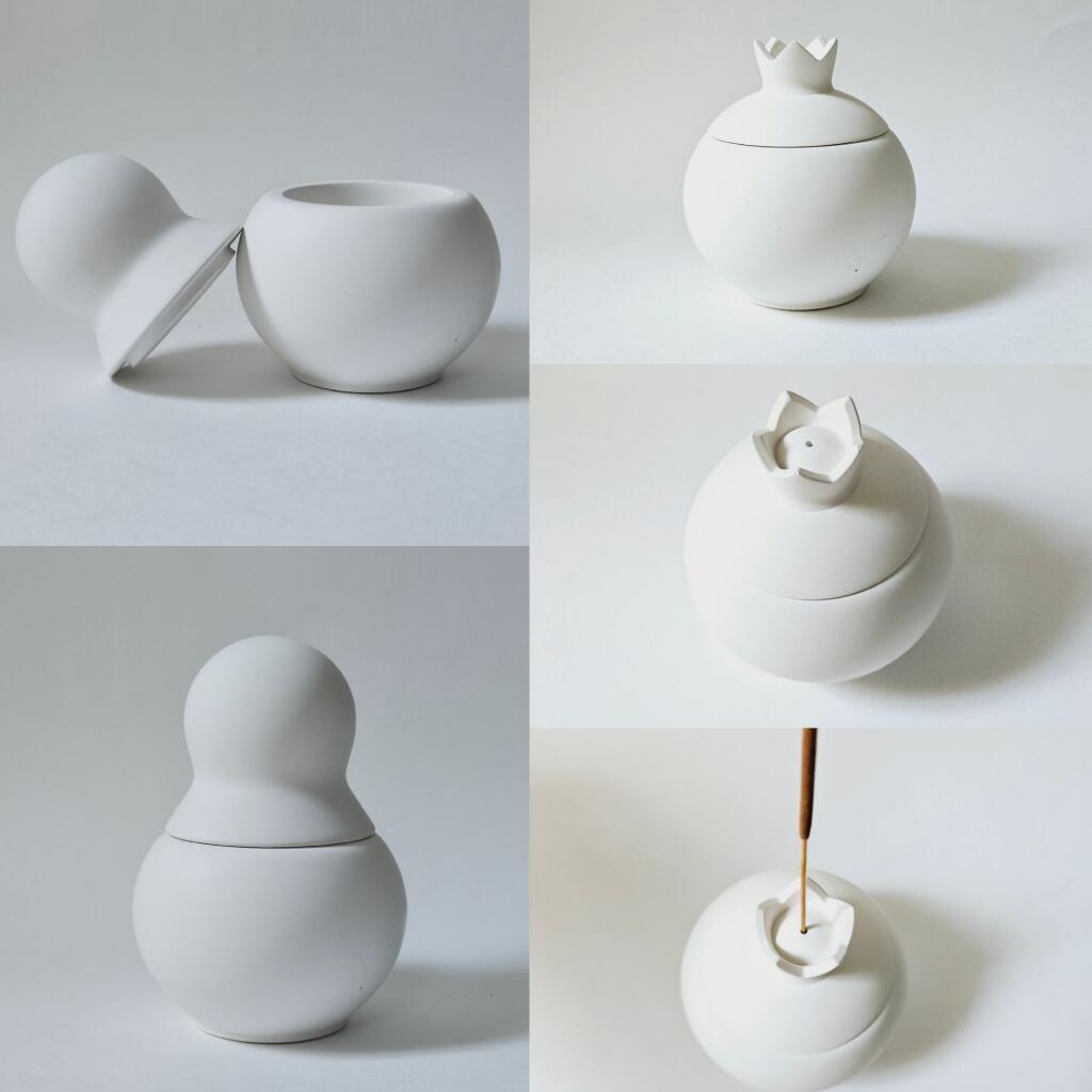 Силиконовая форма стакан Шар ушки-рожки