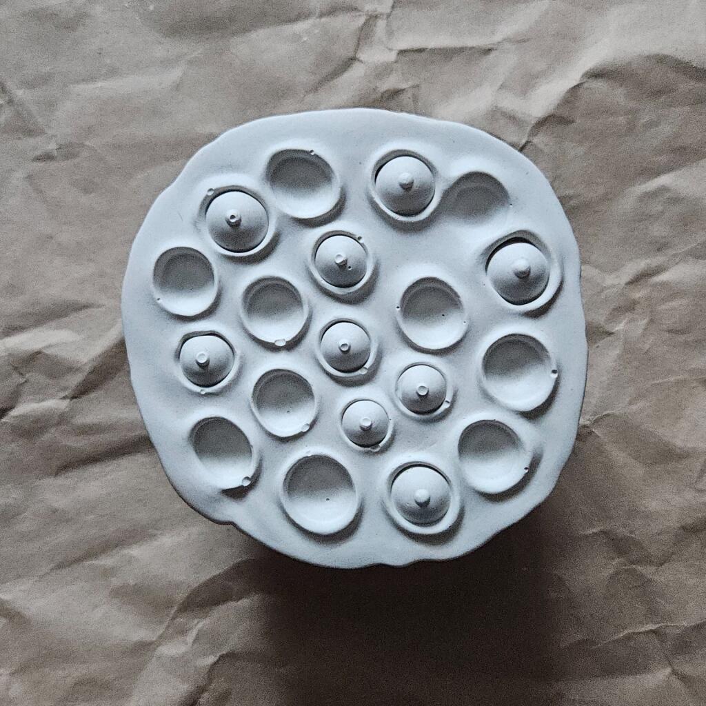 Силиконовая форма стакан Лотос коробочка 109