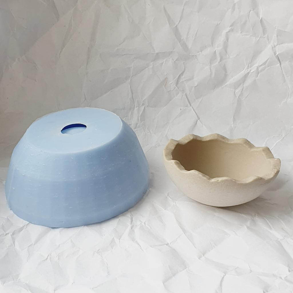 Силиконовая форма Яичная скорлупа