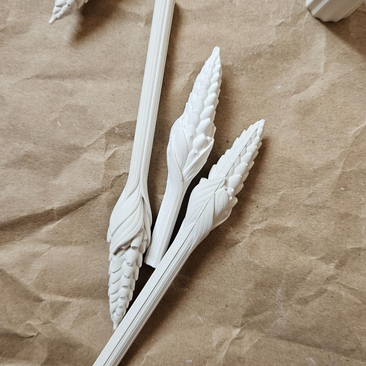 Силиконовая форма палетка бентосвеча Пшеница