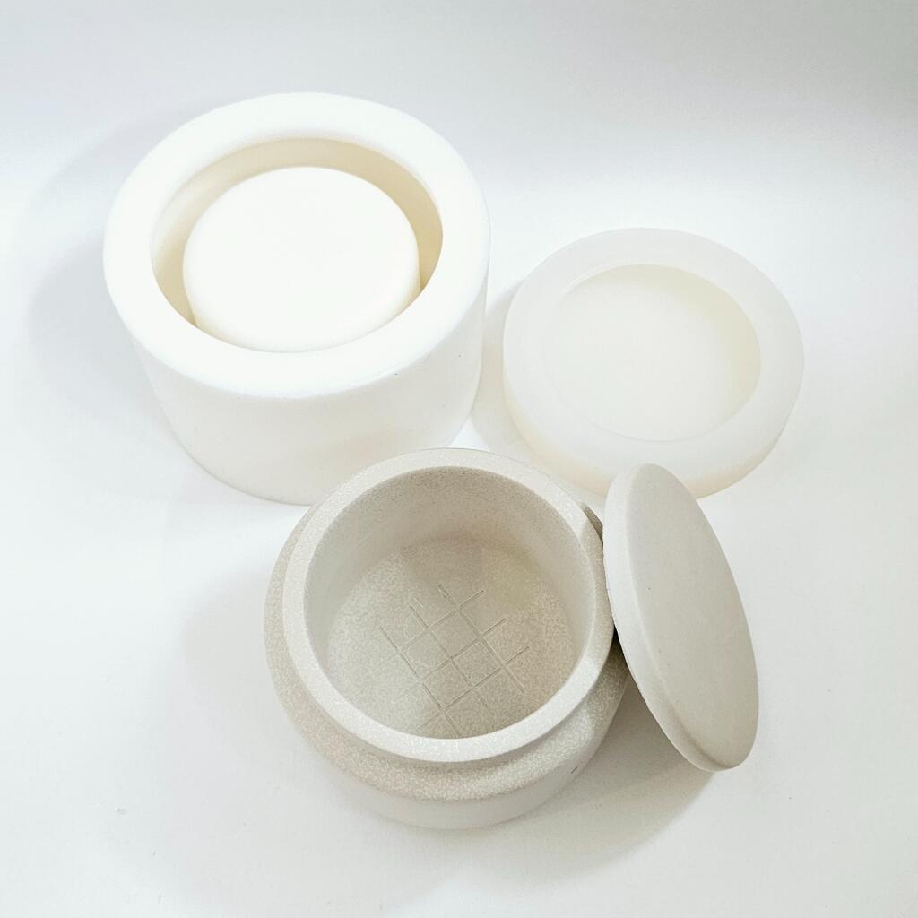 Силиконовая форма стакан Мягкий бочонок S