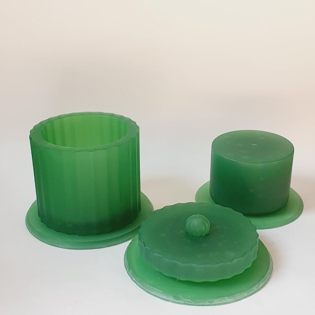 Модель (набор) для заливки силиконом Стакан полоски волна 180