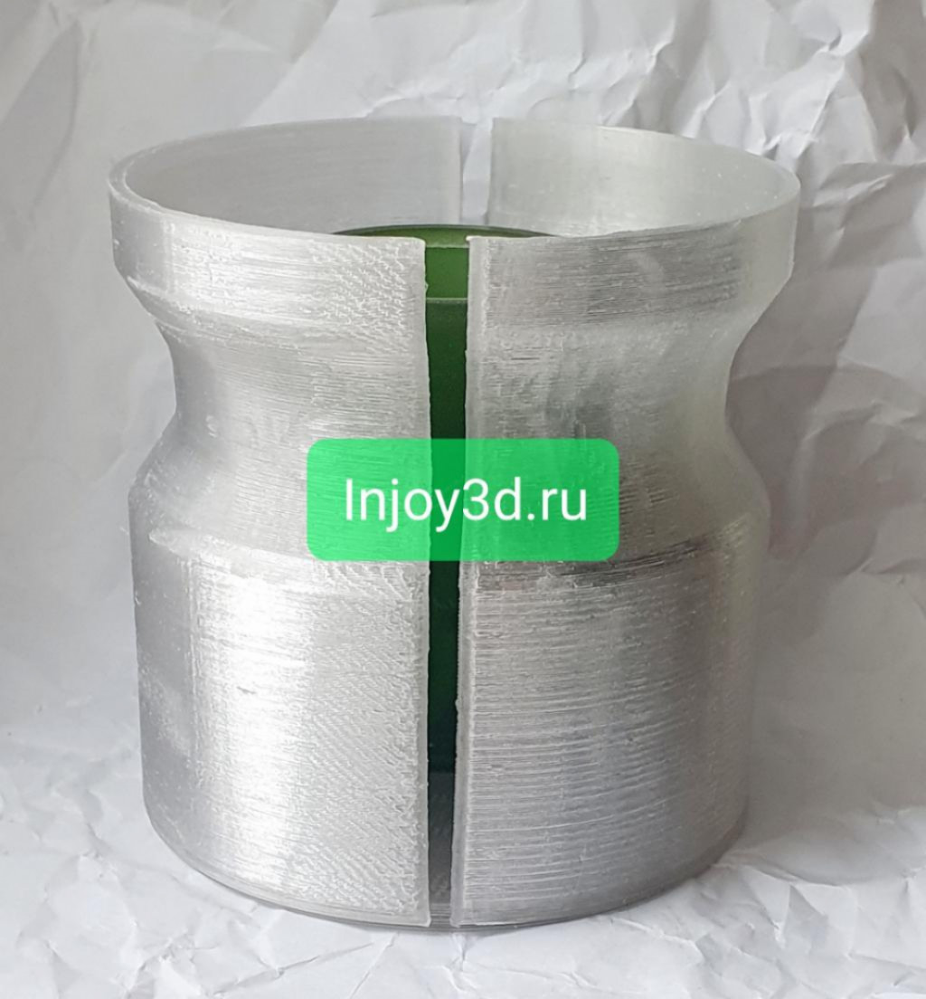 Модель для заливки силиконом удлиненный Котелок с крышкой