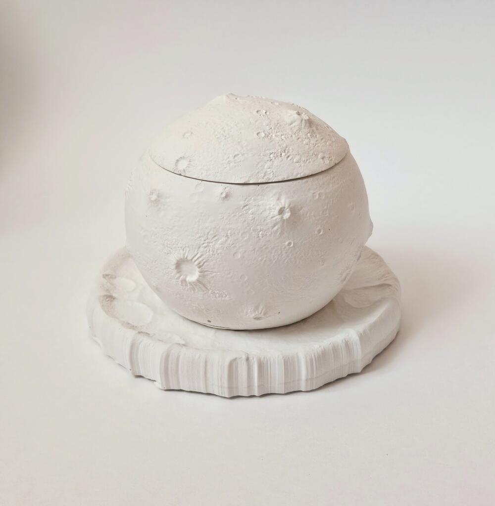 Силиконовая форма стакан Луна 250