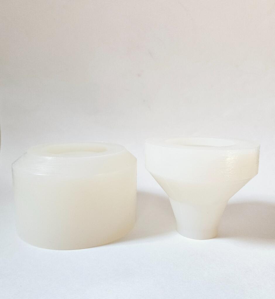 Силиконовая форма стакан Питахайя (dragon fruit)