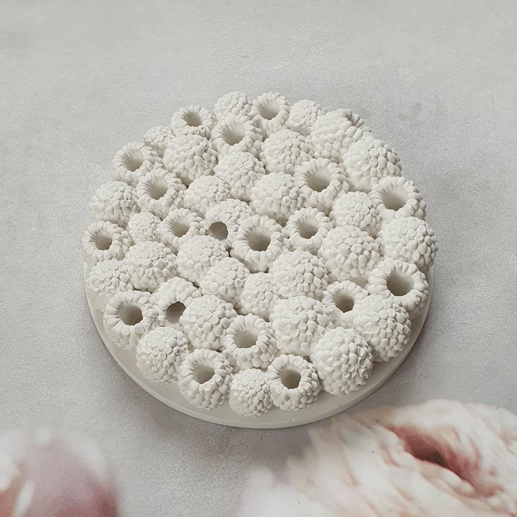 Силиконовая форма Малина на платформе