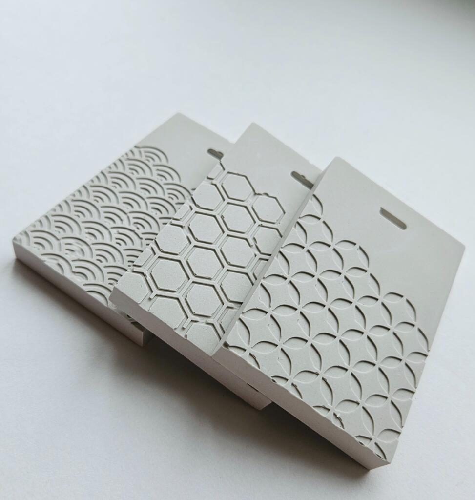 Силиконовая форма саше Узоры