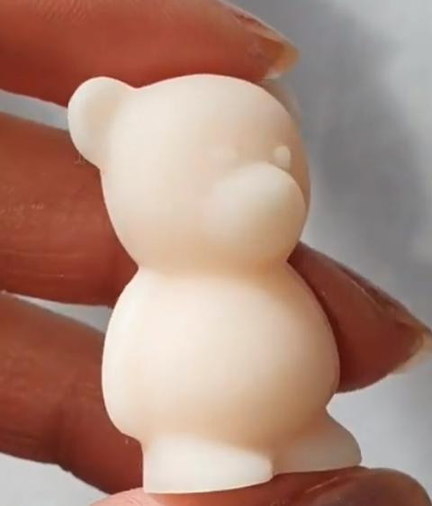 Модель для заливки силиконом "МИШКА".