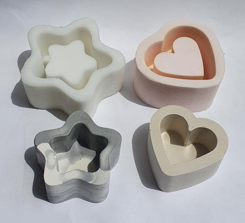 Силиконовая форма Чайные свечи