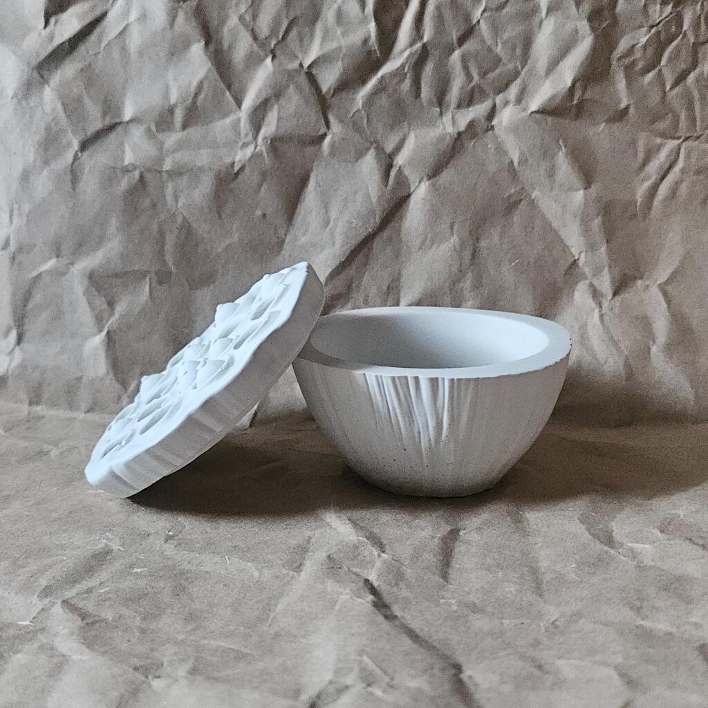 Силиконовая форма стакан Лотос коробочка 109