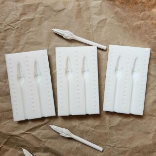 Силиконовая форма палетка бентосвеча Пшеница