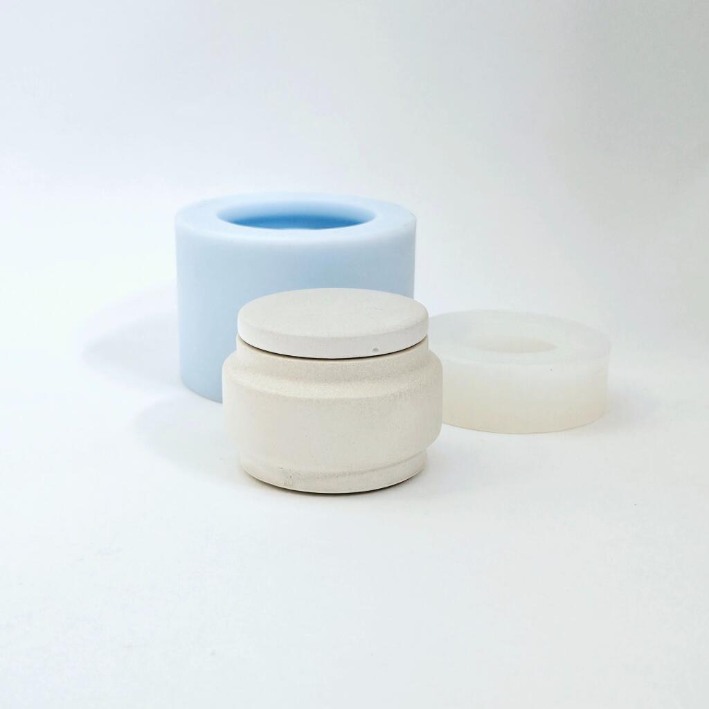 Силиконовая форма стакан Мягкий бочонок xxs