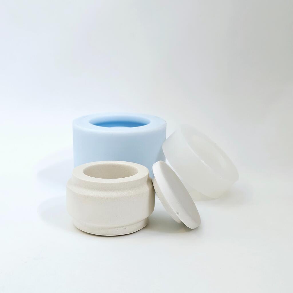 Силиконовая форма стакан Мягкий бочонок xxs