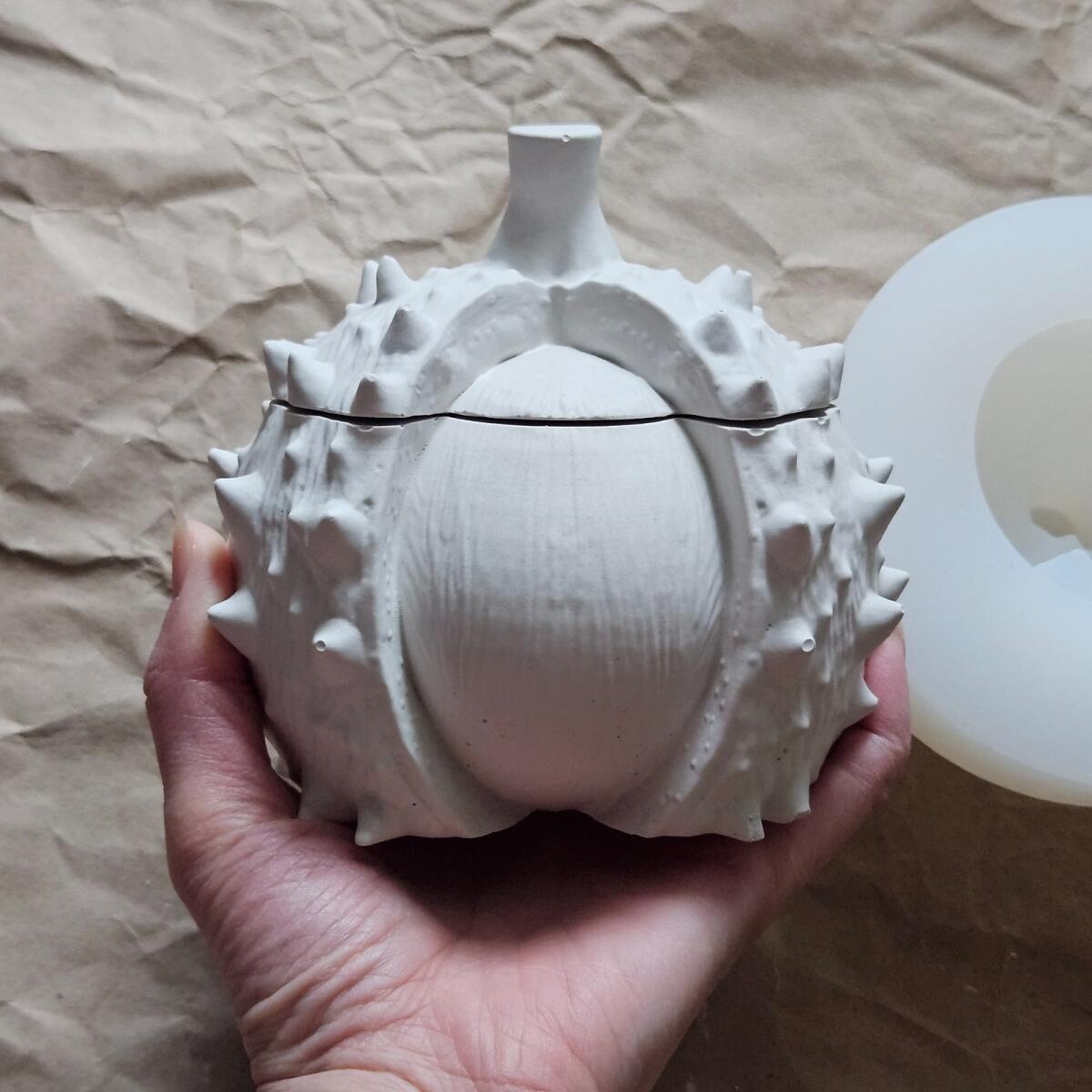 Силиконовая форма стакан Каштан