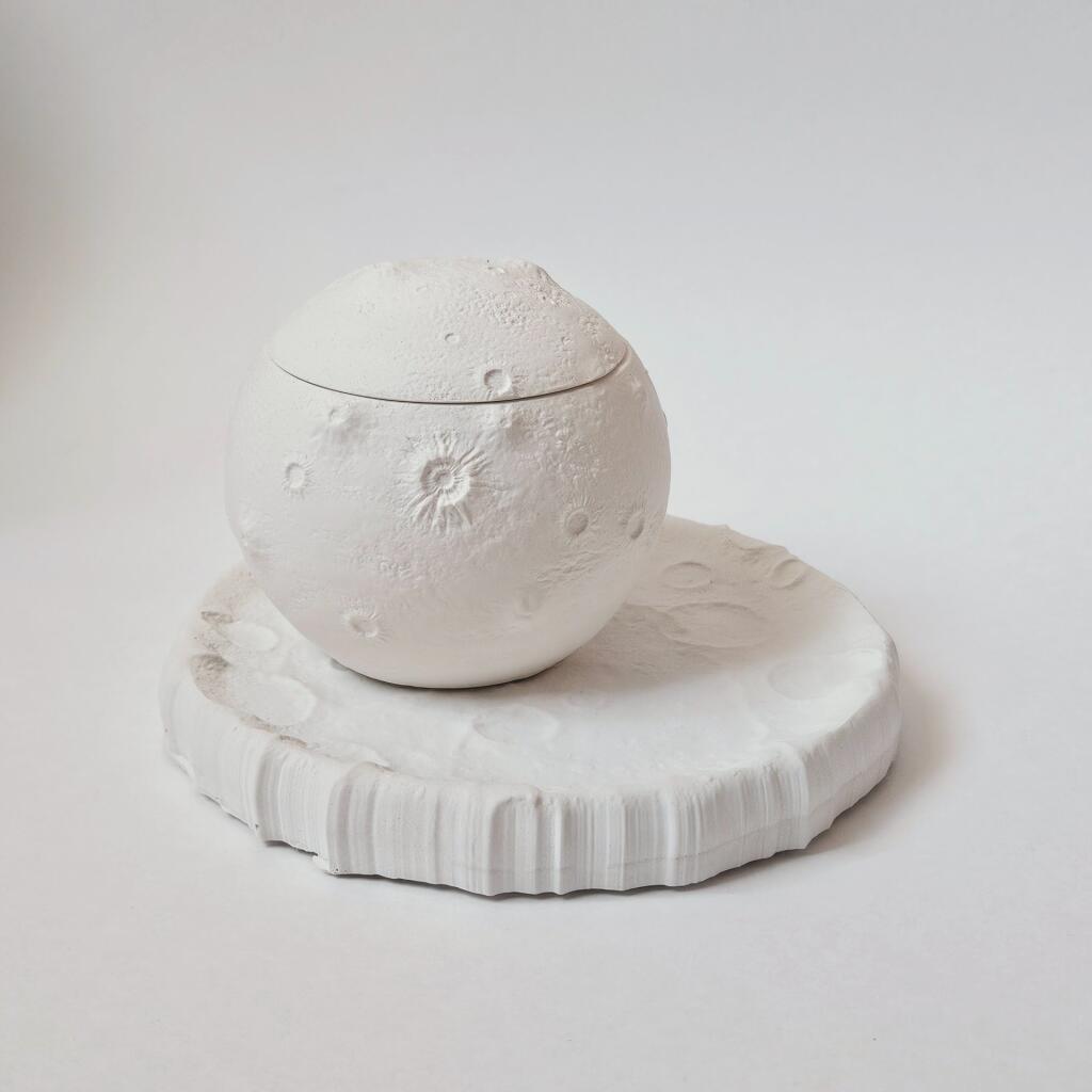 Силиконовая форма стакан Луна 150