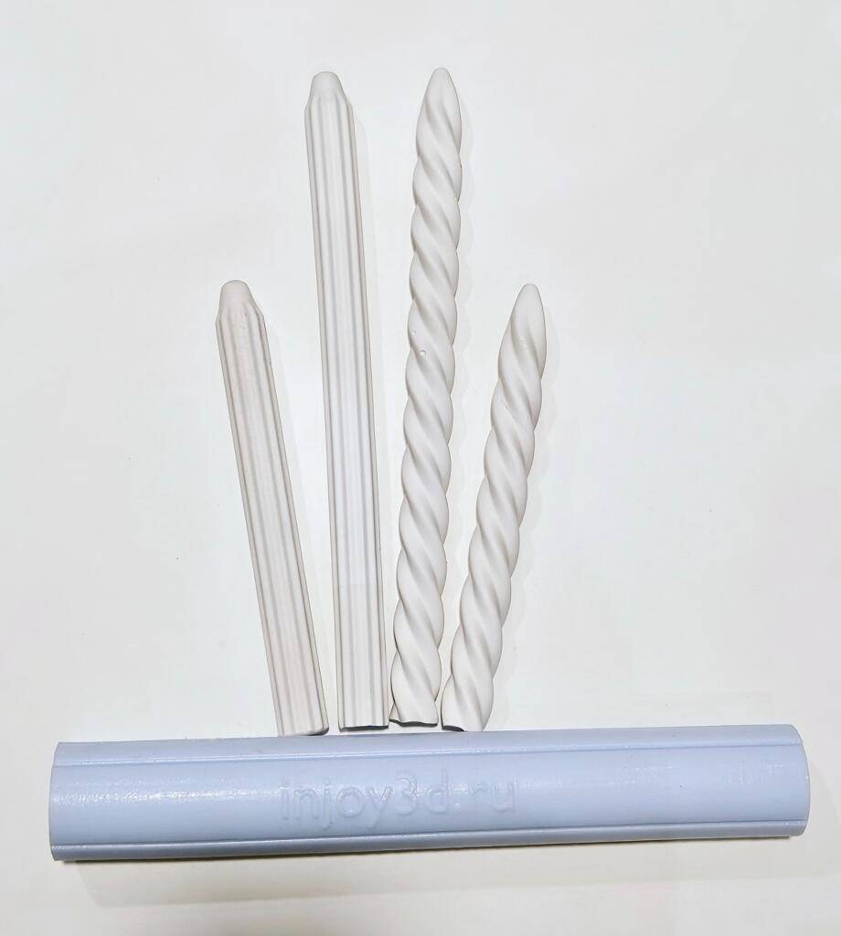 Силиконовая форма Столовая свеча 30 см