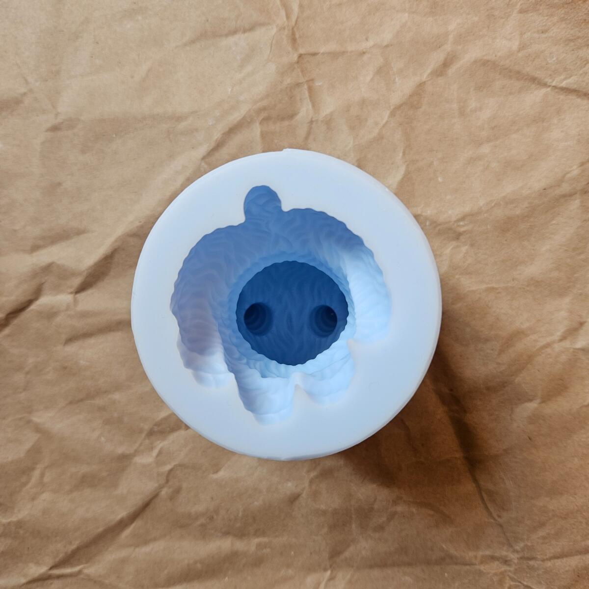 Силиконовая форма Коза для мыла и воска