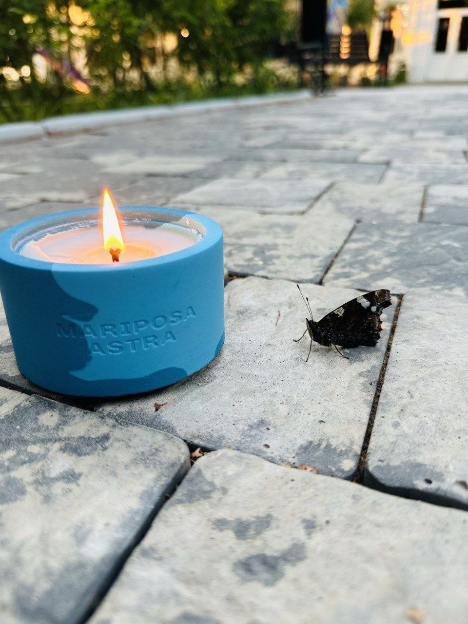 Даже бабочка оценила изделия клиента!