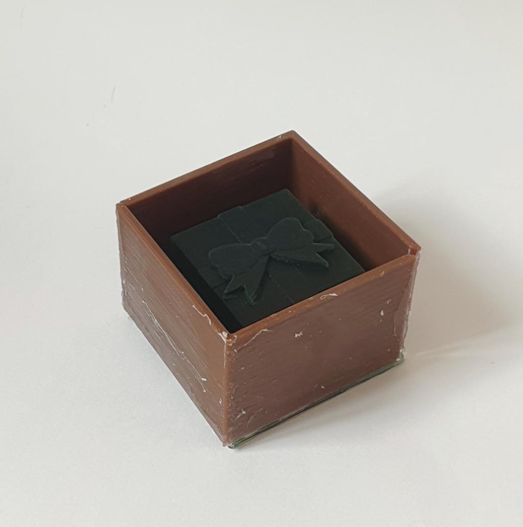 Силиконовая форма Подарок