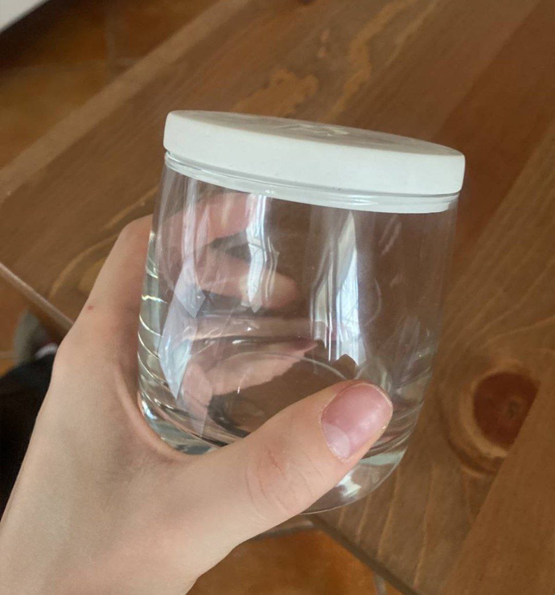 Крышка на дутый стакан сел отлично!