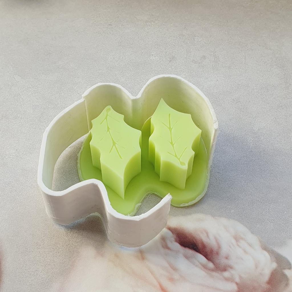 Силиконовая форма  Падуб