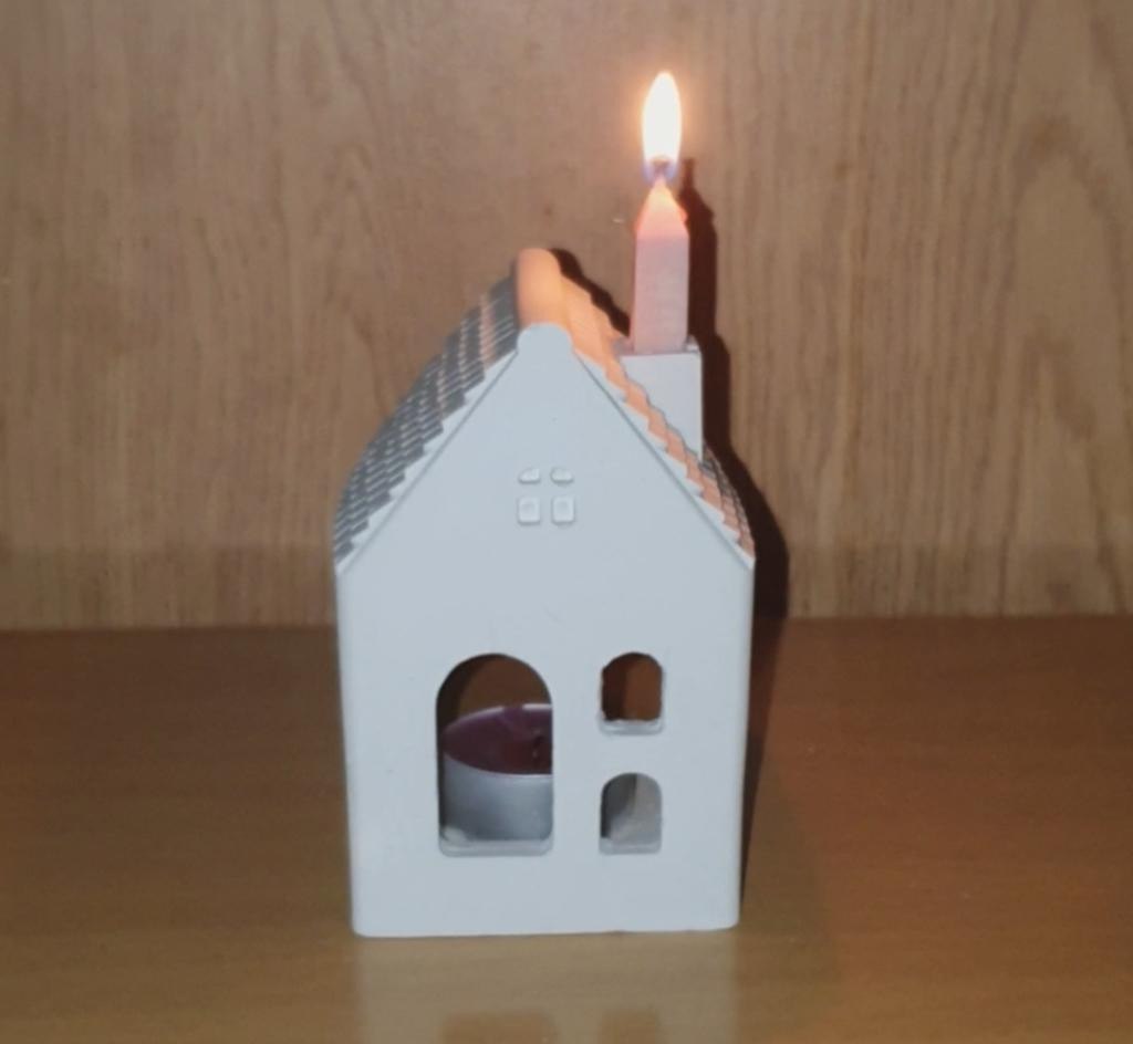 Силиконовая форма  Домик и мини свечка