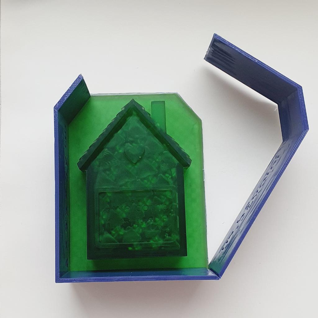 Силиконовая форма  Домик Welcome Home