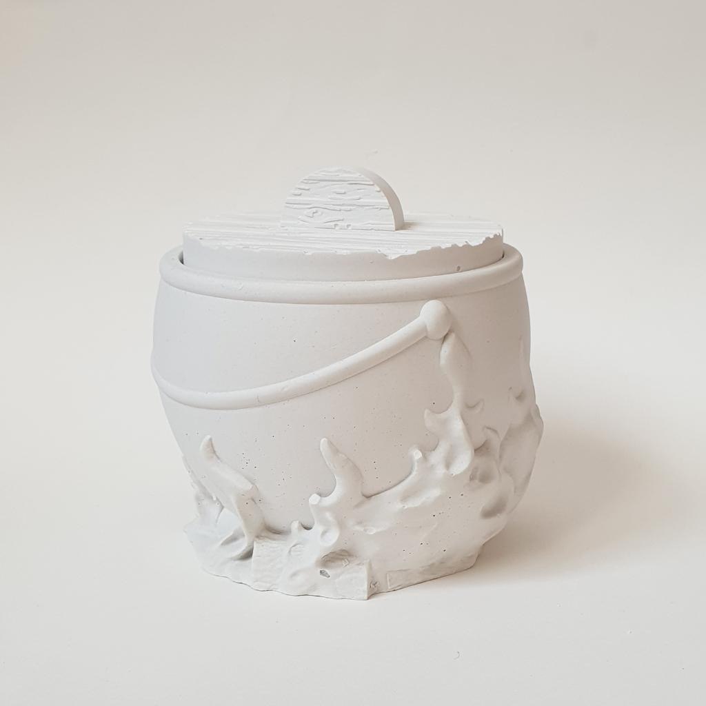 Силиконовая форма 
Котелок на костре

🍀Объем: 151

🍀Размеры:
Диаметр 9 см х 9.5 см
Высота: 6.9 см