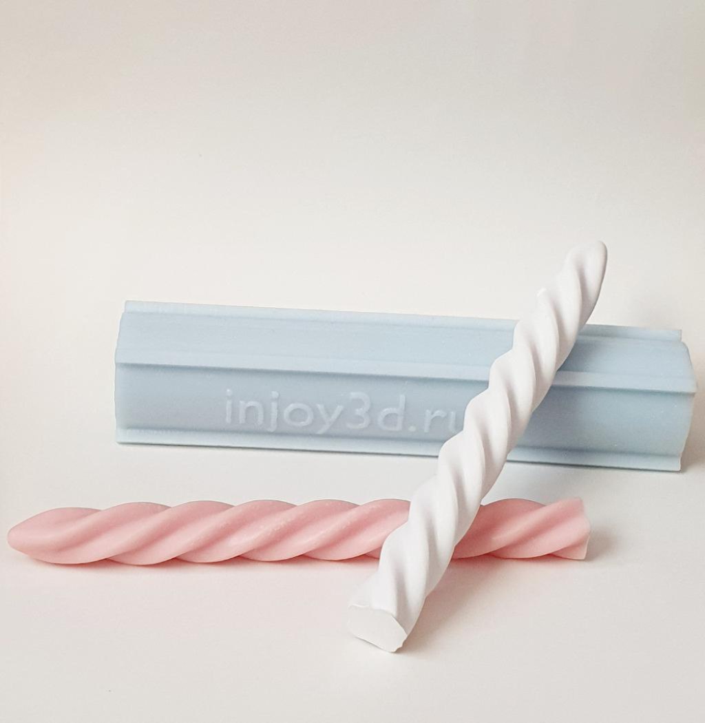 Силиконовая форма  Столовая свеча